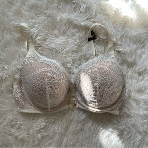 NWOT Aerie real power plunge push up paisley bra